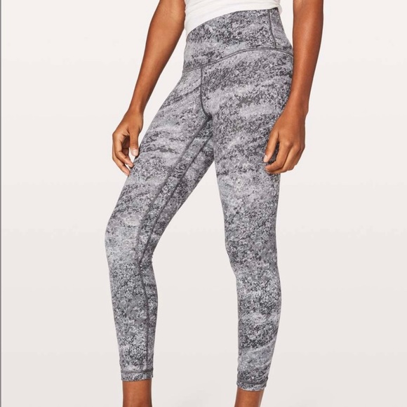 Lululemon Align Pant II 25" size 6 Area Ice Grey - Picture 3 of 10